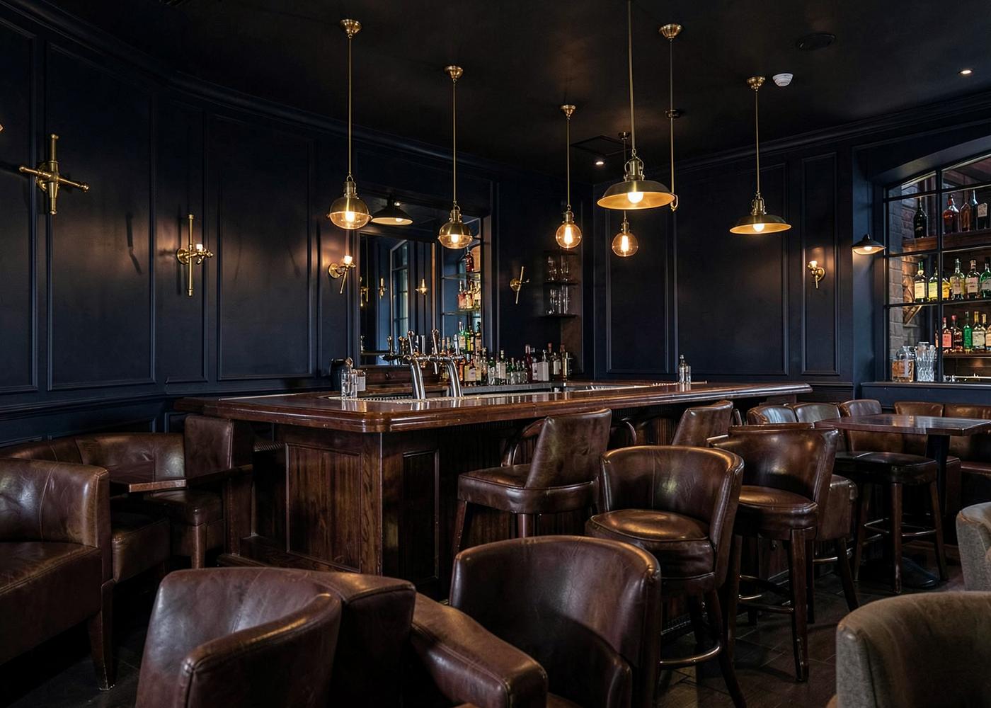 Ruston's sports bar interior